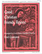 Good Christian Friends Rejoice Handbell sheet music cover